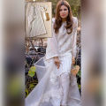 MEHAK FASHION ORGANZA EMBROIDERY WITH MIRROR WORK DRESS 2021. 