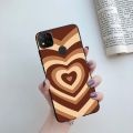 Xiaomi Redmi 9 / 9A / 9C Case Love Heart Rainbow Painted Candy Color Soft Silicone Back Cover Couple Phone Case. 
