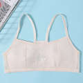 Omifen 12-year-old girl, big boy and young girl development, student underwear, cotton top, chest wrapped vest. 