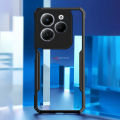 PlusCase for Infinix Hot 40 / Infinix Hot 40 Pro Case Air Cushion Hard Clear Shockproof Back Cover. 