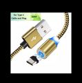 GTWIN Magnetic Micro USB Type C Cable Magnet Adapter Magnetic Charge USB Cable For Samsung Redmi Plus Xiaomi Android Devices. 