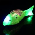 Light Fish Toy for Kids | Electric Flash of Light Fish Operated with Battery | Glow Swing Electric Fish with LED for Toddler Girls Boys. 