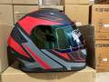 HELMET JIEKAI JK-912 SUPER AIR SP 912 FOR HEAVYBIKE - FLIPUP - DOT CERTIFIED - DUAL VISOR. 