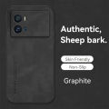 Lenuo For vivo iQOO 9 Pro Sheepskin Leather Shockproof Case Luxury Matte Back Cover. 