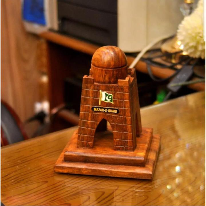 Mizar-e-Quaid Crafted from Sheesham Wood - Handmade home decor, corporate and gift articles