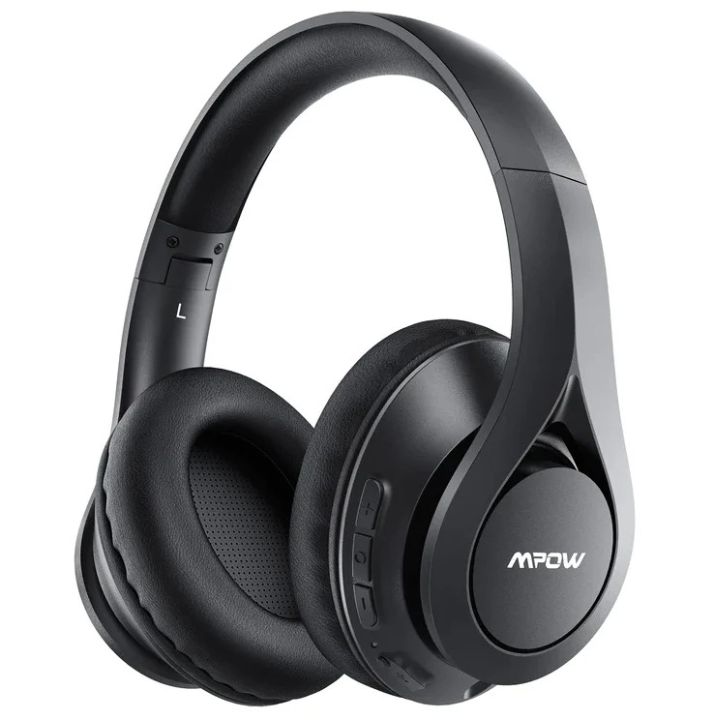 MPOW 059 LITE WIRELESS BLUETOOTH HEADPHONES (Leather Damaged)