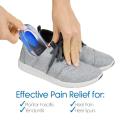 Silicon Gel Heel Pad - 1 Pair Soft Silicone Shoe Foot Heel Cushion Half Insole Pads Care - Silicon Heel pad Cup - Slip Gel Soft Sport Foot Insole Pad Shoe Inserts Pain Relief. 