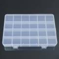 24 slot multi purpose jewelry storage box. 