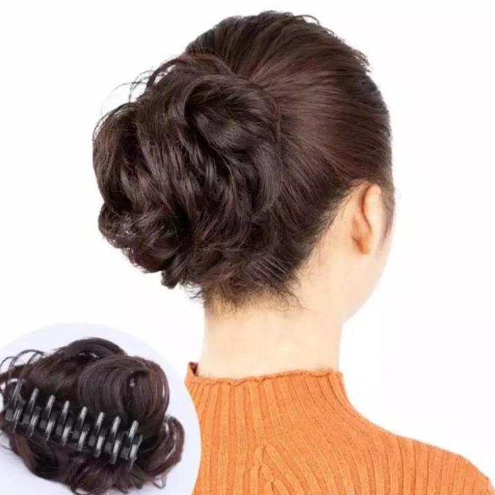 Catcher In Curly Hair Extension Synthetic Hair Pieces Chignon Extension