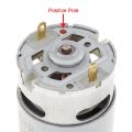 RS550 12 Teeth 18V to 21V DC Motor For Cordless Drill Machine  -  1500 RPM High Speed High Torque Gear Box for Cordless Charge Drill Screwdriver. 
