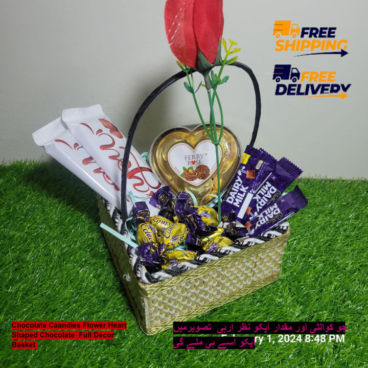 Deluxe Chocolate Snack Gift Basket: Perfect for Birthdays