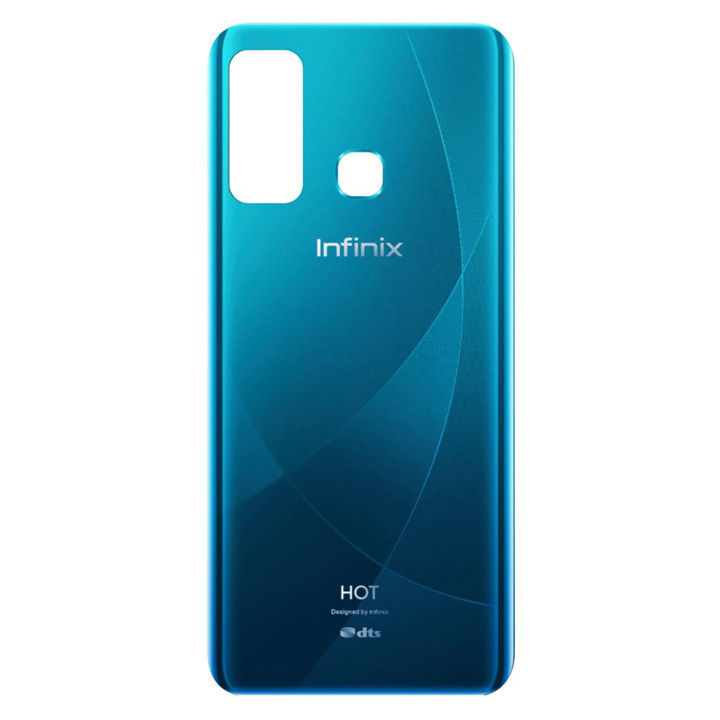 infinix Hot 9 Rear Body Casing Housing Replacement Battery Back Door For infinix Hot 9 - Blue