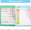 Copybooks Magic Notebook French Writing Calligraphy Copy Book Notebooks Mathematics Math Books for Kids Montessori. 