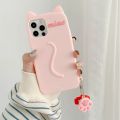 Cartoon Cute Cat Ear Phone Case for iPhone 14 12 13 1115 pro max X XR XS 15plus Matte Soft Silicone Shockproof Case Funny. 