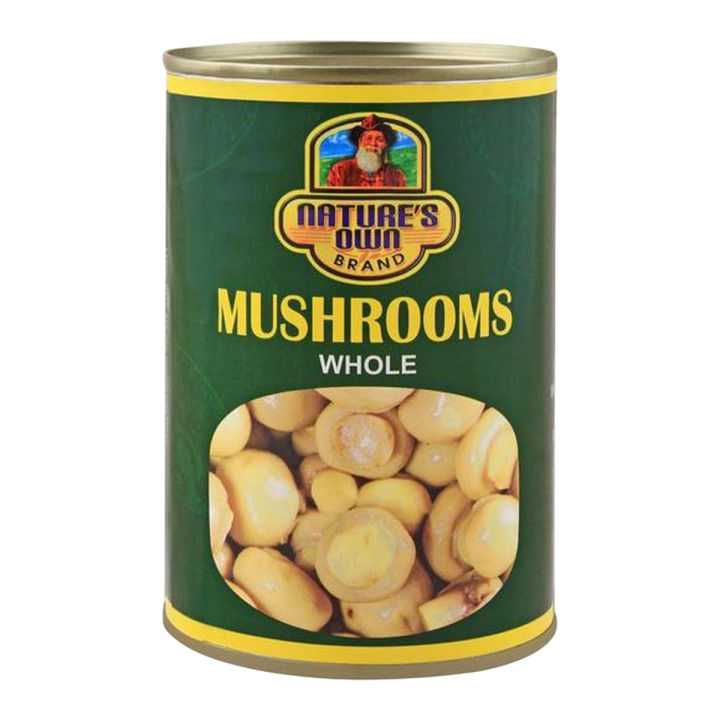 Nature’s Own Brand Canned Whole Mushroom 400 g Tin