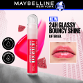 Maybelline New York Lifter Gel™ Oil-in-Gel Lip Gloss Infused with Hyaluronic Acid Melon-ade. 