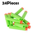 Nerf – Soft Bullet Stick-On Darts 24 Pcs – Green. 