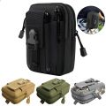 Tactiicaal Waist Pack Belt Bag Camping Outdoor Hiking Military Pouch Phone Pocket. 