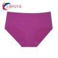Seamless Thongs Comfortable Seamless Women's Sports Panties Moisture-wicking Mid Waist Underwear for Active Ladies Soft Breathable Elastic Briefs Ice Silk Panties. 