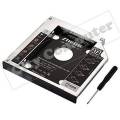 SATA  HDD SSD Hard Drive CADDY for LAPTOP OPTICAL BAY DVD/CD ROM. 