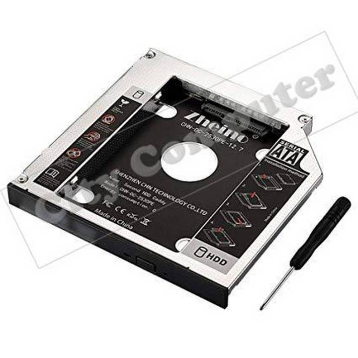 SATA  HDD SSD Hard Drive CADDY for LAPTOP OPTICAL BAY DVD/CD ROM