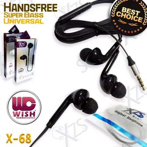 XZS%20X-68%20Handsfree%20%7C%20Crystal%20Clear%20Sound%20%7C%20Deep%20Bass%20%7C%203.5mm%20Wired%20Earphones%20%7C%20Built-in%20Mic%20-%20Image%203