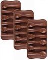 Silicone Chocolate Spoons Mold 6 Cavity. 