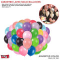 100 Pcs Solid Latex 12 inch Round Multi Colors Helium Ballons For Birthday Party, Weddings, Anniversary, Bridal Shower, Baby Shower, Graduation Parties, Independence Celebrations, Farewell, Party Decor Available in Pack of 100 Pcs. 
