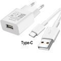 USB Charger Cable For Motorola Moto G7 G8 G9 Plus Play Power LG K41S K51S K61 K42 EU Plug Phone Charger Bank Type-c USB Cable. 