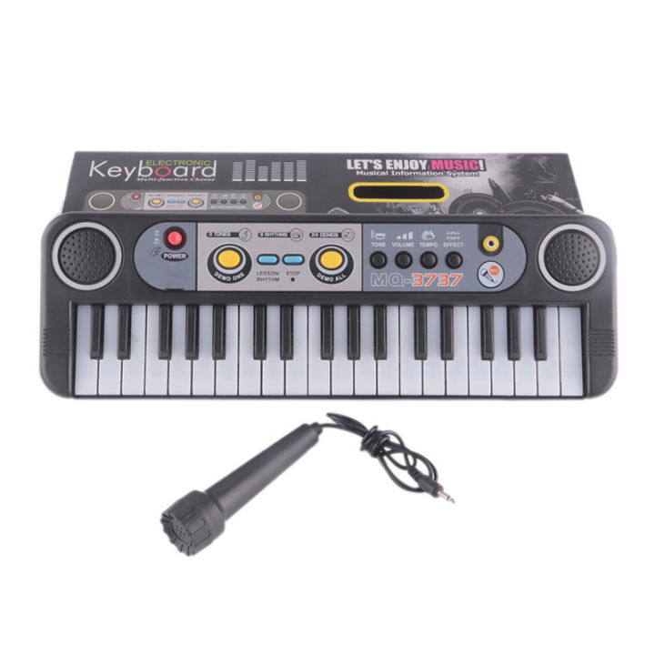 Musical%20Instruments%20Mini%2037%20Keys%20Electronic%20Keyboard%20With%20Microphone%20Learning%20Educational%20Toy%20-%20Image%203
