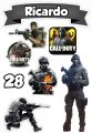 call of duty stickers | A6 uncut cod poster | gaming warzone battle royale. 