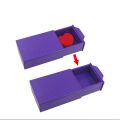Creative Magic Purple Magic Box Trick Performance Mystery Magic Show Props Funny Magic Show Magic Kits for Gifts. 
