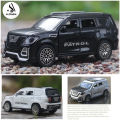 Lexus Land Cruiser Prado - New Special Luxury Edition Children's Alloy Sports Model Die-Cast Metal Toy Car - High Premium Quality with Lights & Music Sound Feature - Front Doors, Hood & Boot Openable - Size Approx. 5-Inches - White. 