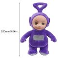 MA Super Soft Short Plush Teletubbies Doll Standing Ragdoll Plush Toy Doll Early Childhood Education Gifts-Purple. 