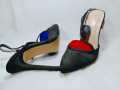 40 size heel pointed court shoes backless. 