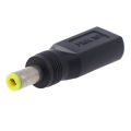 1pc USB 3.1 Type C USB-C Female to 5.5mm x 2.5mm Male DC Power Charging Adaptor. 