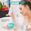 Silicone Massage Bath Brush Liquid Mini Soap Dispense Bathing Brush for Women, body cleaning brush for Use in Shower, Soft Cleaning Body Brush with Shampoo Dispenser - Skin Massage body bath Brush/ Body wash bush /Silicone Body Scrubber/Bath Body Cleaning. 