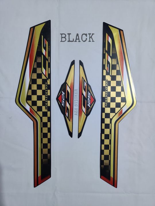 Special edition Tanki Tapa Sticker 2024 Model CG_125