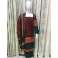 Handmade Lawn Chunri 3 Piece Dress. 