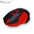 Hot-sale MOSUNX 6 Key Gifts Optical Wireless Game 32DPI Mouse & USB Receiver Mini Portable Optical Gaming Mouse For PC Laptop. 