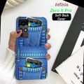 Infinix Zero X Pro Pouch Cover Print - Soft Case Cover. 
