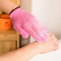 Exfoliating Bath Gloves Resistance Face Body Massage Random Color Peeling Wash Skin Rubbing Mud Mitt Shower Scrub Nylon Glove. 