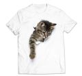 Women's and Men's Summer Cat Printed T-Shirts 3D Cute Cat Tee Shirts Graphic Family T Shirts Tops. 