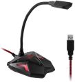 Voice Desktop USB Microphone Stand for Computer Laptop PC G55 Gaming Microphone Stand Omnidirectional Adjustable USB Wired Studio Mic. 