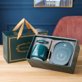 Electric Heating Cup Pad with Ceramic Mug, Lid & Spoon High Quality / Electric Heating Coffee Mug Warmer Set 55. 
