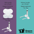 Nipples Aspirator Corrector Pullers. 