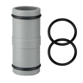 2Piece Pool Hose Connector Swimming Pool Filter Pump Pipe Straight Joint Pool Accessory 1.25 Inch Pipe Connector Replacement Parts for INTEX. 