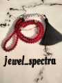 Customize your name on Tasbih made with Crystale beads in black color/in red/handcrafted/100 beads in tasbih/premium quality. 
