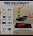 2200W Infrared Electric Stove - Ceramic Hot Plate with Touch Control, Timer, and Waterproof Design | Energy-Efficient Induction Cooker for Home Use. 