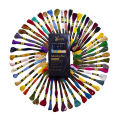 Anchor Embroidery Thread UMC STAG 50 Rainbow Colors 100% Egyptian Cotton Premium Skeins  Cross Stitch Thread  Embroidery Floss  50 Popular Colours. 